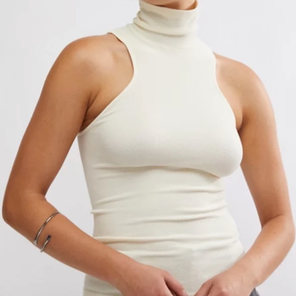 free people always ready seamless turtleneck - Picture 1 of 1